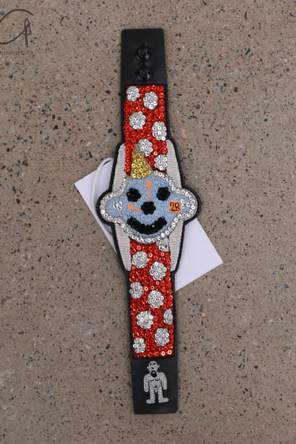 Walter Van Beirendonck 25 Spring/Summer Clown Bracelet WVB-9016-Flame Scarlet